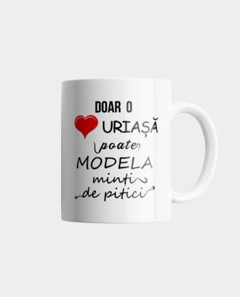 Cană - Doar o inimă uriașă poate modela minți de pitici