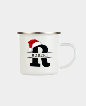 Cană emailată cu nume